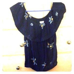 Off the shoulder shirt